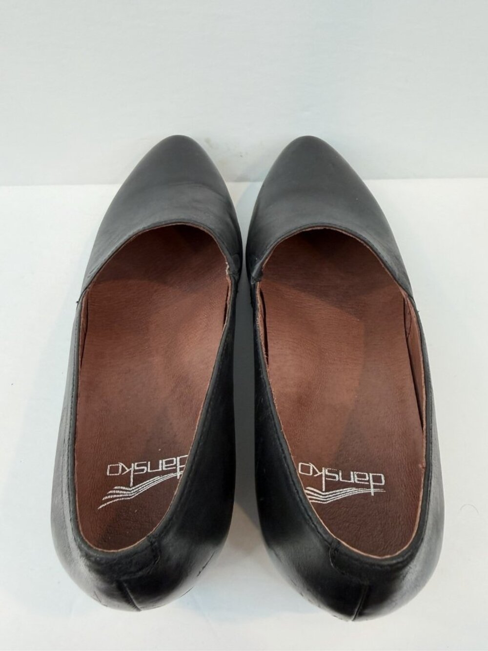 Dansko Women's Shanda Waterproof Wedge Heel Pointed Toe Leather Size 39 US 9 - Picture 8 of 9
